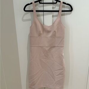 Elizabeth and James Blush Pink Bodycon Mini Dress